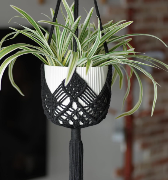 Hanging Planters with Self-Watering Tray